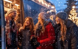 All Aboard for Christmas Magic: Why Coach Hire is the Festive Group Travel Hack You Need!